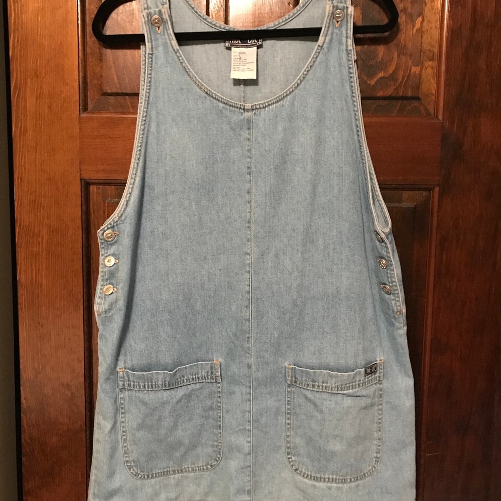 Denim Overall Dress